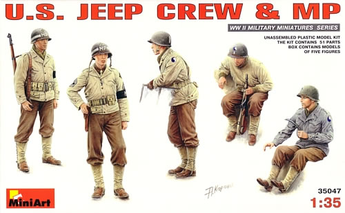 U.S. Jeep Crew and MP