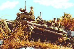 M3A1 built by the author for his Hurtgen Forest diorama.